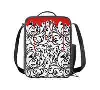 Insulated Lunch Box Adjustable Lightweight Spacious Ghost Bat