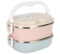 Insulated Lunch Box, Portable Stainless Steel Bento Box Stackable Leakproof Thermal Lunch Box for hot Food, Thermal Bento Boxes Bowl Food Container for Office Work Home Picnic(#2)