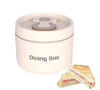 Insulated Lunch Container - Thermal Container for Hot Food, Stainless Steel Storage, Built-in Spoon, Double Walled Seal, Wide Mouth Design | Leak-proof Lunch Box for School, B