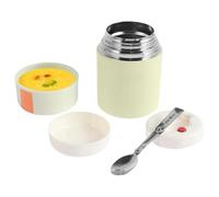 Insulated Lunch Containers | Hot Food Lunch Container with Carry Handle Lid | Vacuum Sealed Thermal Box for Travel Camp Work Picnic School Outdoor