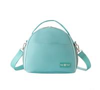 Insulated Lunch Cooler Bag with Adjustable Strap and Waterproof Interior, Designed to Keep Food Cold During For Work Travel and Outdoor Picnics (Blue)