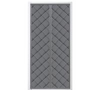 Insulated Magnetic Door Cover, Pet Friendly Thermal Curtain, Winter Draw Stopper | Energy Saving Room Divider Shield, Heat Retention, for Sall