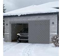 Insulated Magnetic Garage Door Curtain for Winters Windproof Insulated Door Cover Soundproof Doors Insulation Blanket Cover for Home Living Room 244x213cm 305x335cm 549x366cm(Gray,396 x 244 cm)