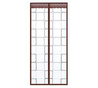Insulated Magnetic Screen Door, with Heavy Duty Air Conditioner Partition Curtain Bi Folding Doors Automatic Close, for Balcony Sliding Living Room Patio Door -C-85x220CM