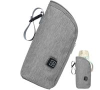 Insulated Milk Bottle Bag - Breast Milk Cooler Bag, Portable Bottle Carrier | Temperature Control Storage Tote, Temperature Regulating Milk Bag, Milk Bag, Grey, Consulte la descripción, See