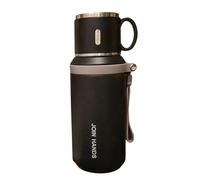 Insulated Nonrust Steel Water Bottle with Sealed Cover 6H Hot 12H Cold Retention for Backpacks Car Cup Holders Student Friendly Thermal Drink Bottle