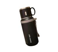 Insulated Nonrust Steel Water Bottle with Sealed Cover 6H Hot 12H Cold Retention for Backpacks Car Cup Holders Student Friendly Thermal Drink Bottle