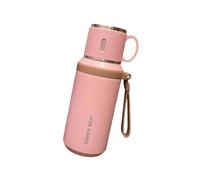 Insulated Nonrust Steel Water Bottle with Sealed Cover 6H Hot 12H Cold Retention for Backpacks Car Cup Holders Student Friendly Thermal Drink Bottle
