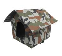 Insulated Outdoor Cat House Warm PET Shelter for Cats | Cloth House Shape, Simple Appearance, Outdoor Shelter, Heated Comfort, Playground Use, Gift for Friends with Pets