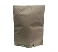 Insulated outdoor valve cover for sprinkler systems made with fabric to resist freezing temperatures and protect from environmental harm (3)