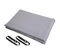 Insulated Pipe Sleeve, Polyester Grey Short Tail Keyword | 60 Inch Washable And Foldable Exhaust Component, 370g, Adjustable Loop Wrap For Installation Repairs