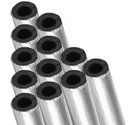 Insulated Pipes, Pipe Insulation Materials, Thermal Insulation and Moisture Protection, Aluminum foil Coating, Winter Outdoor Pipe Protection, 90cm(25mm)