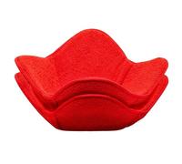 Insulated Plate Stand - Pack of 2 Soft Fabric, Hand Guard Against Scalding, Non-Slip Container Mat, for College Students, Housewarming Gift, Dinner, Serving, Freezer