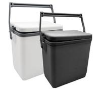 Insulated Pool Cooler - Hard Cooling with Handle, Large Capacity Waterproof | Creative Long Lasting, Modern Design, Durable Outdoor Companion, for Beach, Camping, Pic