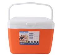 Insulated Portable Cooler, 13L Camping Picnic Cooler Box, Fresh Keeping Refrigerator Cold Box with Carry Handle for Picnics Grill Camping Fishing (Orange)