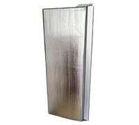 Insulated Refrigerator Cover, Aluminum Foil Insulation Blanket Silver Self-Adhesive Multi-Size for Fridge Freezer(50x170cm)