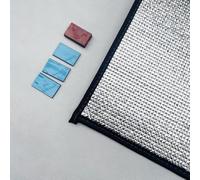 Insulated Refrigerator Cover, Refrigerator Insulation Blanket Aluminum Foil Magnetic Adhesive Multicolor Multiple Sizes(Black Magnetic Suction,180x78cm)