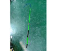Insulated Rescue Hook, Emergency Protective Equipment Tool for Substations, 39.4" 59.1" 78.7" 118.1" Long High Voltage Rescue Hook(Green,2M/78.7IN/6.6FT)