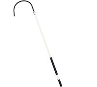 Insulated Rescue Hook for Electricians - High Voltage Rescue Tool with Fiberglass Pole, Electrical Safety Gear for Live Wire, Emergency Work for Lineman(White,2m/6.5ft)