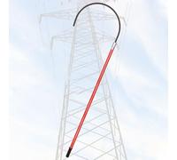 Insulated Rescue Hook for High Voltage Electrical Work, Safety Tool for Emergency Situations, Durable and Portable Design