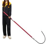 Insulated Rescue Hook, High Voltage Safety Tool for Emergency Life-Saving, Lightweight Portable Design for Power Stations and Factories