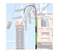 Insulated Rescue Hook, Lightweight Commercial Tool for Flood Protection and Disaster Relief, Epoxy Insulating Rod for 10 kV to 220 kV Applications