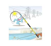 Insulated Rescue Hook with Adjustable Length for Emergency Water and Electrical Rescue Operations