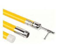 Insulated Rescue Hook with Extension Pole for Safe Power Line Operations