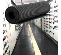 Insulated Rubber Floor Mats for Electrical Safety, High Voltage Protection in Industrial Substations and Workshops
