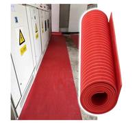 Insulated Rubber Work Mat for High Voltage Protection, Heat Resistant and Non-Conductive for Enhanced Electrical Safety in Industrial and Residential Settings