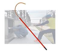 Insulated Safety Hook and Pull Rod for Electrical Line Work and Substation Protection