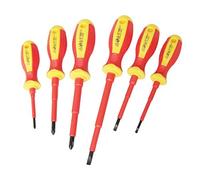 Insulated Screwdriver 6Piece Set, Chrome Vanadium Steel