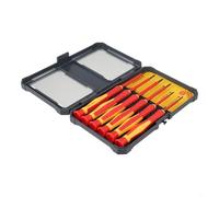 Insulated Screwdriver Set 1000V Electrician Tool with Magnetic Tip, 6-Piece Hand Tool Kit for Home & Garden, Workshop, Repair, and Electro