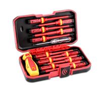 Insulated Screwdriver Set 13PCS 1000V Electricians Screwdriver Set PH PZ SL TX Interchangeable Screwdrivers Repair Tools Kit