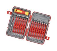 Insulated Screwdriver Set 29 in 1, Electrician's Tool Kits with Magnetic Tips, Safe 1000V Electl Repair Tool