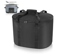 Insulated Slow Cooker Carrying Bag - Travel Bag Carrier Compatible with Ninja Foodi Possible Cooker Pro MC1000, MC1001 - Multi Cooker Carry Bag Accessories Fit From 8.5 Qt To 10 Qt Slow Cooker