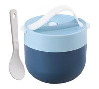 Insulated Soup Container, Portable and Reusable Leakproof Thermal Food Bowl with Spoon, Ideal for Kitchen, Home, Travel, Camping, and Workplace Meals, 4.33x3.94 inches, 600 mL