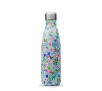 Insulated Stainless Steel Bottle - Blue Flowers 260 ml