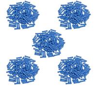 Insulated Straight Butt Connectors Electrical Crimps Terminals Blue 500pc