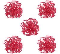 Insulated Straight Butt Connectors Electrical Crimps Terminals Red 500pc