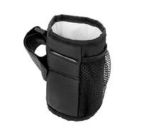 Insulated Stroller Cup Holder, Universal Waterproof Attachable Stroller Bottle Holder for Most Strollers, Bikes, and Shopping Carts