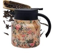 Insulated Teapot, 800 ml Vintage Insulated Teapots, Hot Water Pitcher, Vacuum Coffee Carafe, Teapot With Built-in Infuser, Coffee Carafe With Infuser, Vintage Insulated Teapot, Insulated Tea Pot For