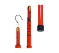 Insulated Telescopic Measuring Rod 6-18m, Engineer Survey Ruler for Electrical Clearance Height Measurement
