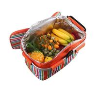Insulated Thermal Bag - Folding Picnic Basket Outdoor Picnic Basket for Travelling, Working, Hiking, Camping, Picnic | Beach Picnic Basket Thermal Bags Port