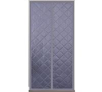 Insulated Thermal Door Curtain Fit Door Size Up To 80cm X 200cm, Magnetic Screen Door For Warm Winter, Thickened Oxford Fabric Temporary Door To Insulate Cold, Heat And Odour(85x200cm)