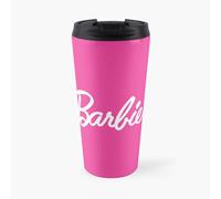 Insulated Travel Coffee Mug Barbie logo Stainless Steel Cup Tumbler 17oz