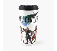 Insulated Travel Coffee Mug Final Fantasy VII characters Stainless Steel Cup Tumbler 17oz