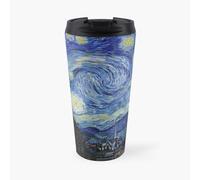 Insulated Travel Coffee Mug Starry Night - Vincent Van Gogh Stainless Steel Cup Tumbler 17oz