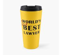 Insulated Travel Coffee Mug World's 2nd Best Lawyer Stainless Steel Cup Tumbler 17oz