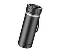 Insulated Travel Cup with Constructed in Battery Refrigerating Technology for Cold Beverages on Proceed Rechargeable Refrigerating Cup with Constructed in Battery